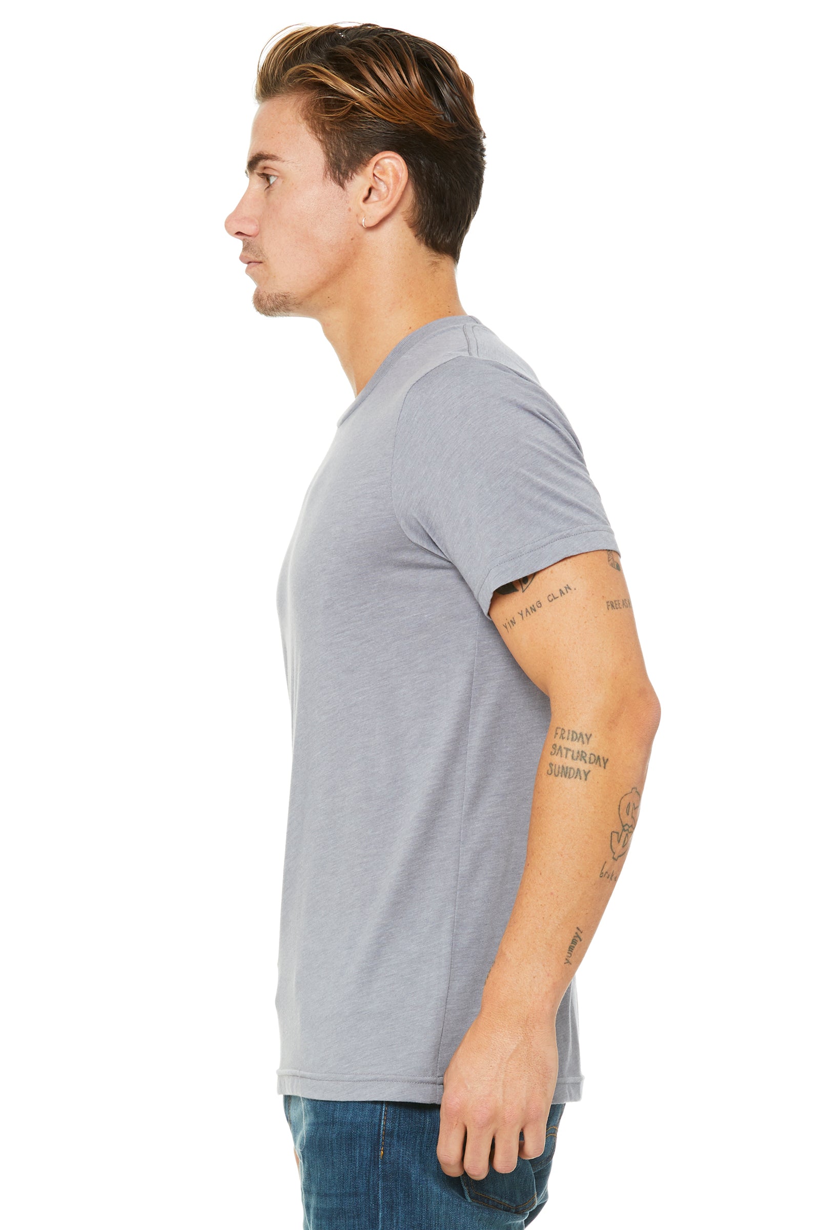 Unisex Triblend T-Shirt - Storm Triblend
