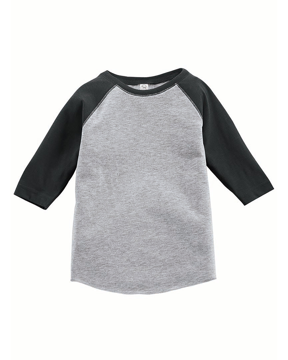 Toddler Baseball T-Shirt - Vintage Heather / Vintage Smoke