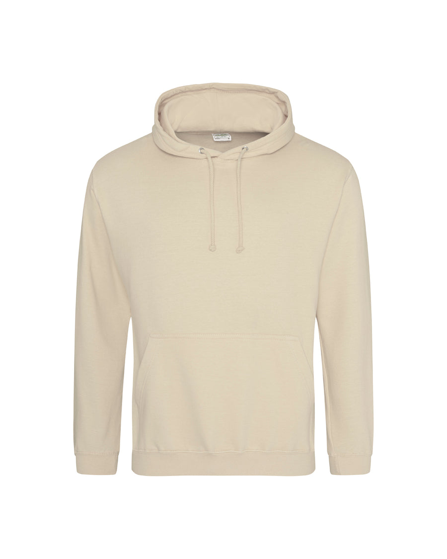 Unisex 80/20 Midweight College Hoodie - Desert Sand