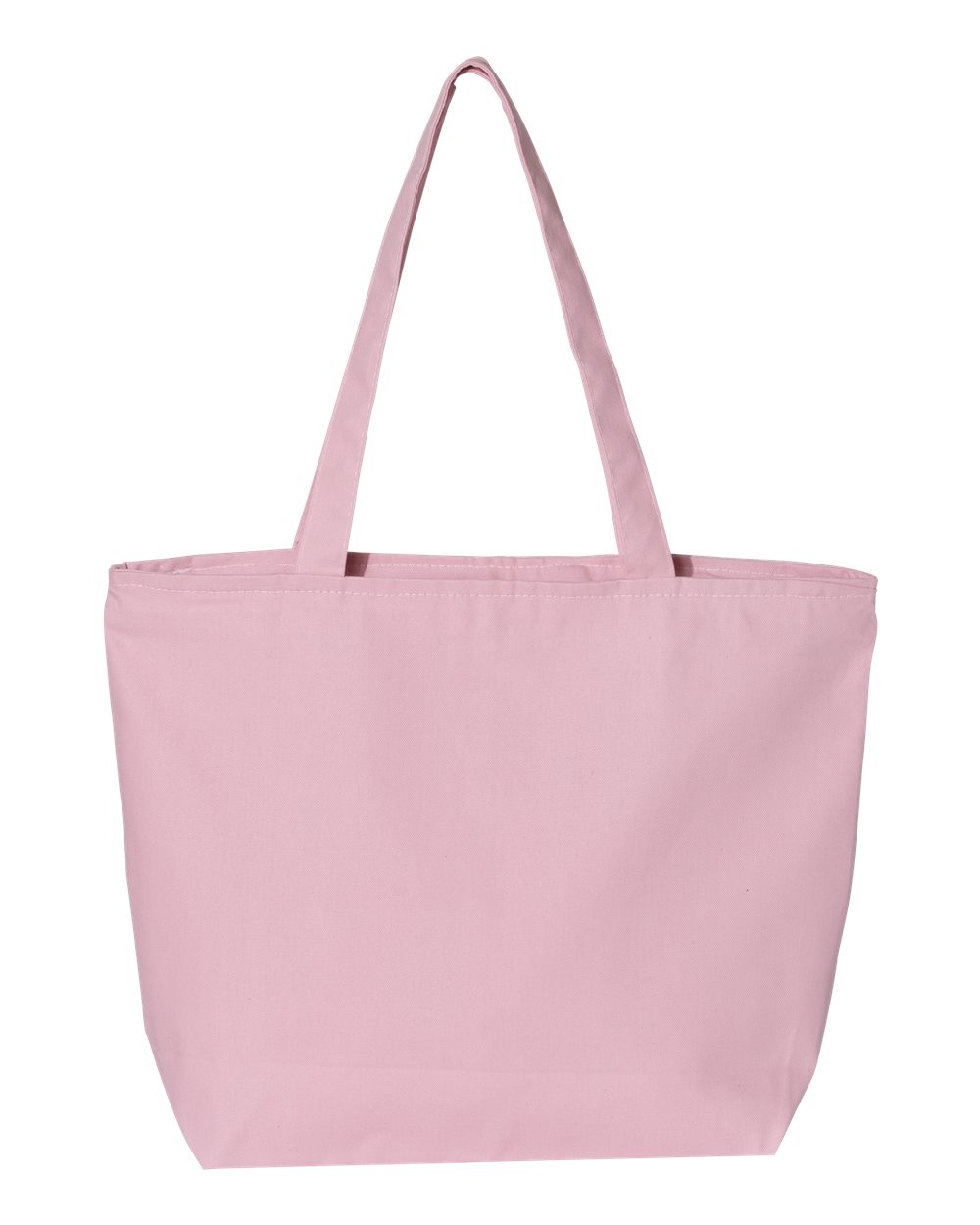 25L Zippered Tote - Light Pink