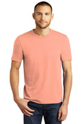 Unisex Perfect Tri Tee - Heather Dusty Peach