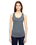 Women's Triblend Racerback Tank - Heather Graphite