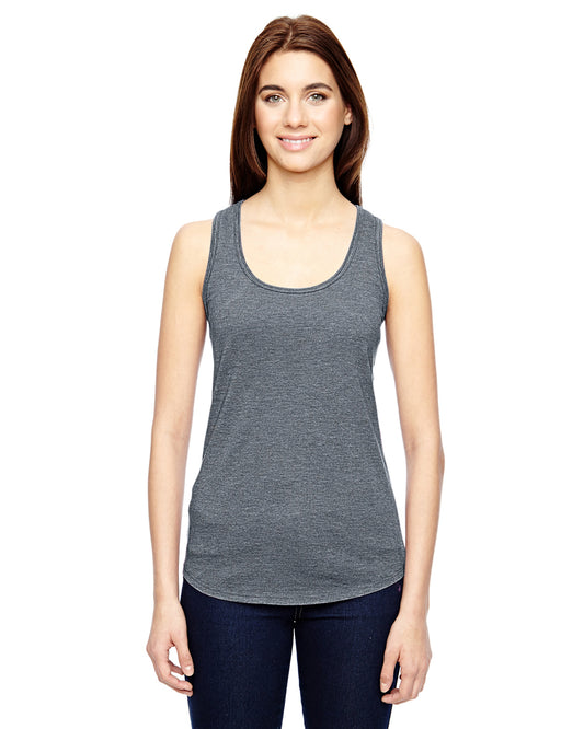 Women's Triblend Racerback Tank - Heather Graphite