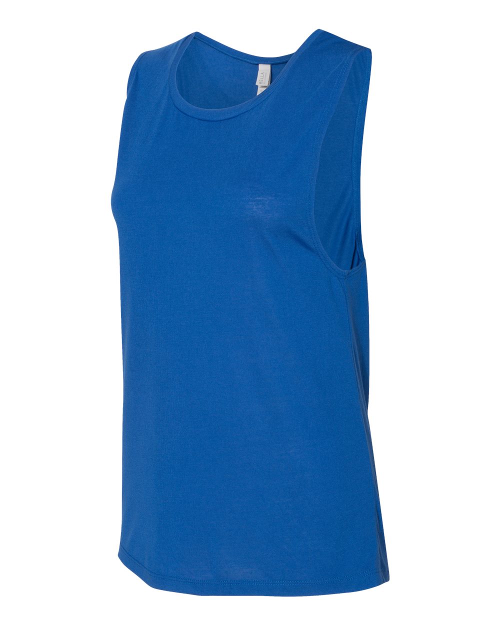 Women's Flowy Scoop Muscle Tank - True Royal