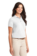 Women's Silk Touch Polo - White
