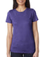 Next Level 6710 - Women's Triblend Crew - Purple Rush