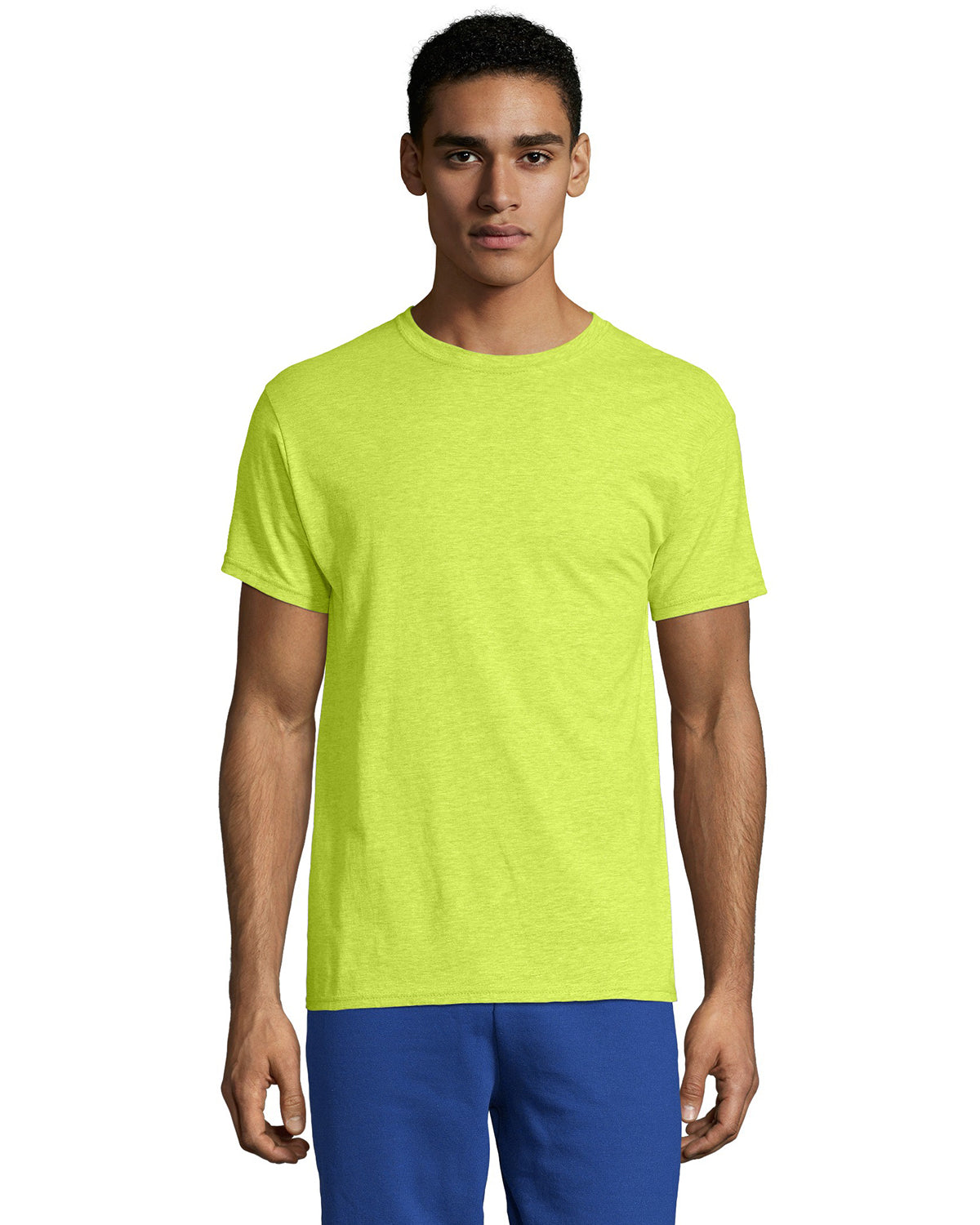 Unisex CVC X-Temp® Performance T-Shirt - Neon Lemon Heather