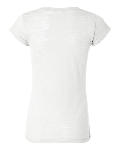Women's Burnout Tee - White