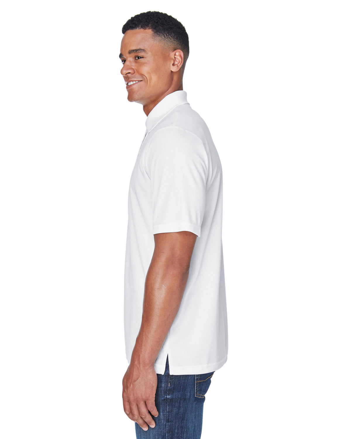 Men's Origin Performance Piqué Polo with Pocket - White 701