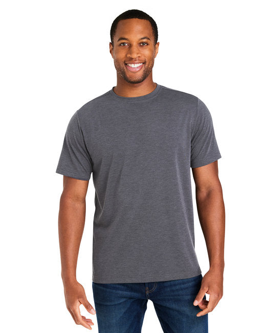 Unisex Fusion ChromaSoft™ Performance T-Shirt - Carbon Heather