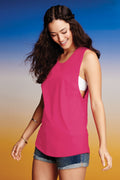 Women's Fitted V.I.T. Festival Tank - Black