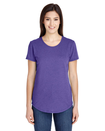 Women's Triblend T-Shirt - Heather Purple