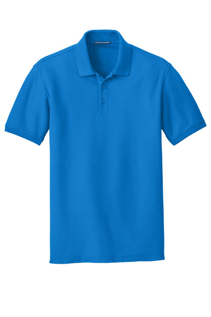 Unisex Core Classic Pique Polo - Coastal Blue