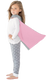 Rabbit Skins 1111 - Toddler Cape - Pink / Silver