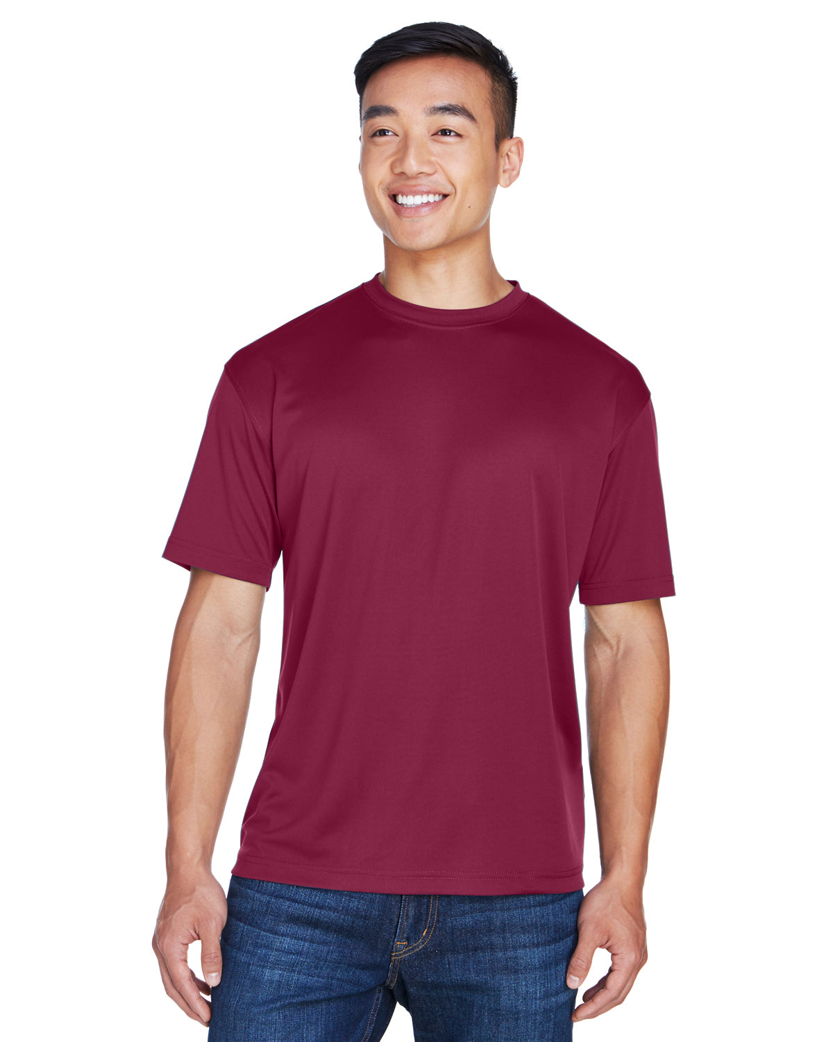 Men's Cool & Dry Sport T-Shirt - Maroon
