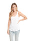 Next Level 6933 - Women's French Terry Racerback Tank - White