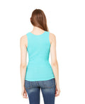 Women's 2x1 Rib Tank - Teal