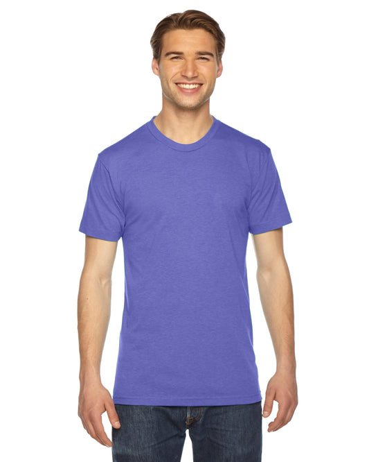 Unisex Triblend Short-Sleeve Track T-Shirt - Tri Orchid