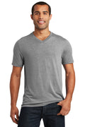 Unisex Perfect Tri V-Neck Tee - Gray Frost