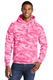 Port & Company PC78HC - Unisex Core Fleece Camo Pullover Hoodie - Pink Camo