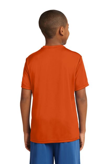 Youth PosiCharge Competitor Tee - Deep Orange