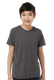 Tultex 0235TC - Youth Fine Jersey T-Shirt - Heather Charcoal