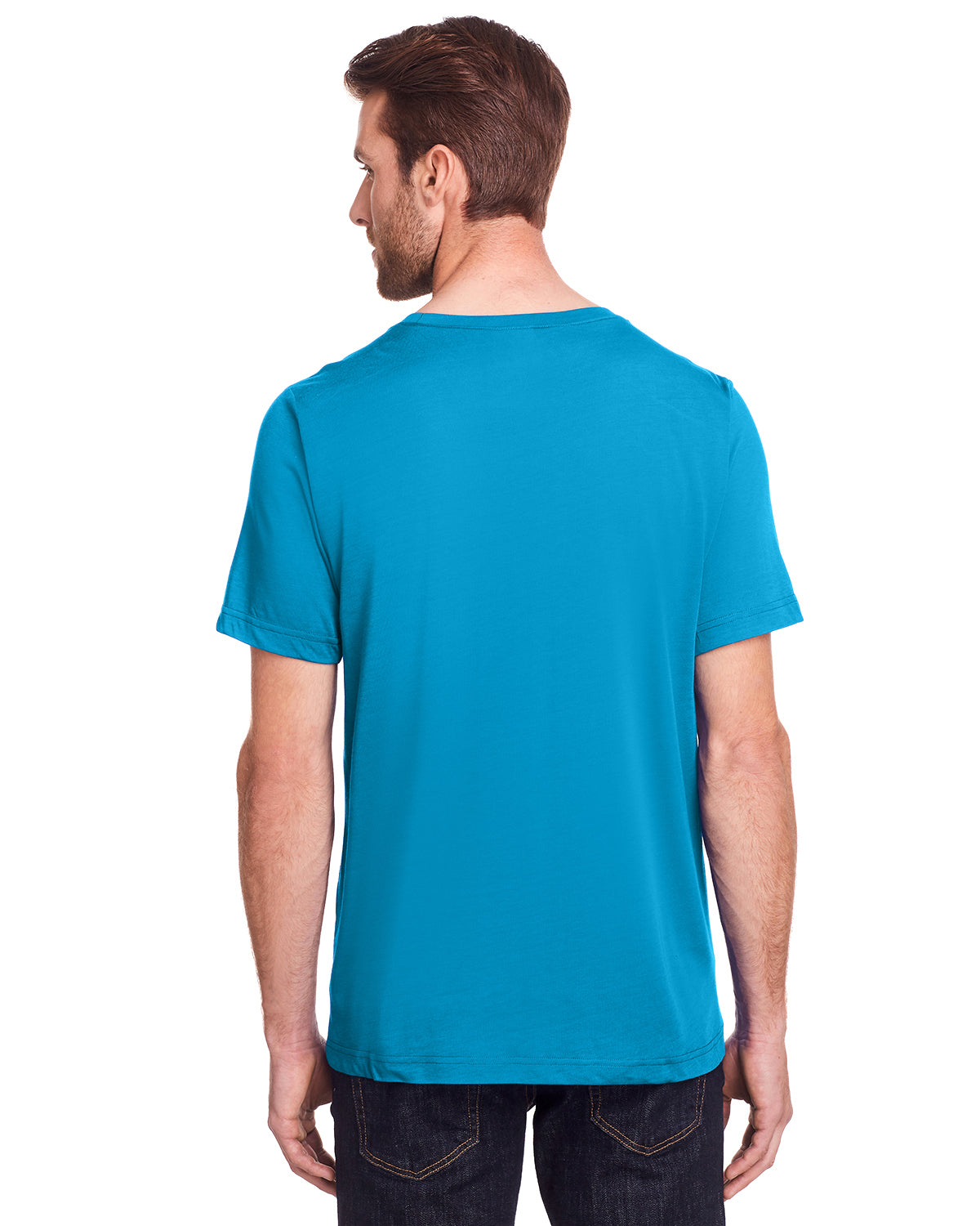 Unisex Fusion ChromaSoft™ Performance T-Shirt - Electric Blue