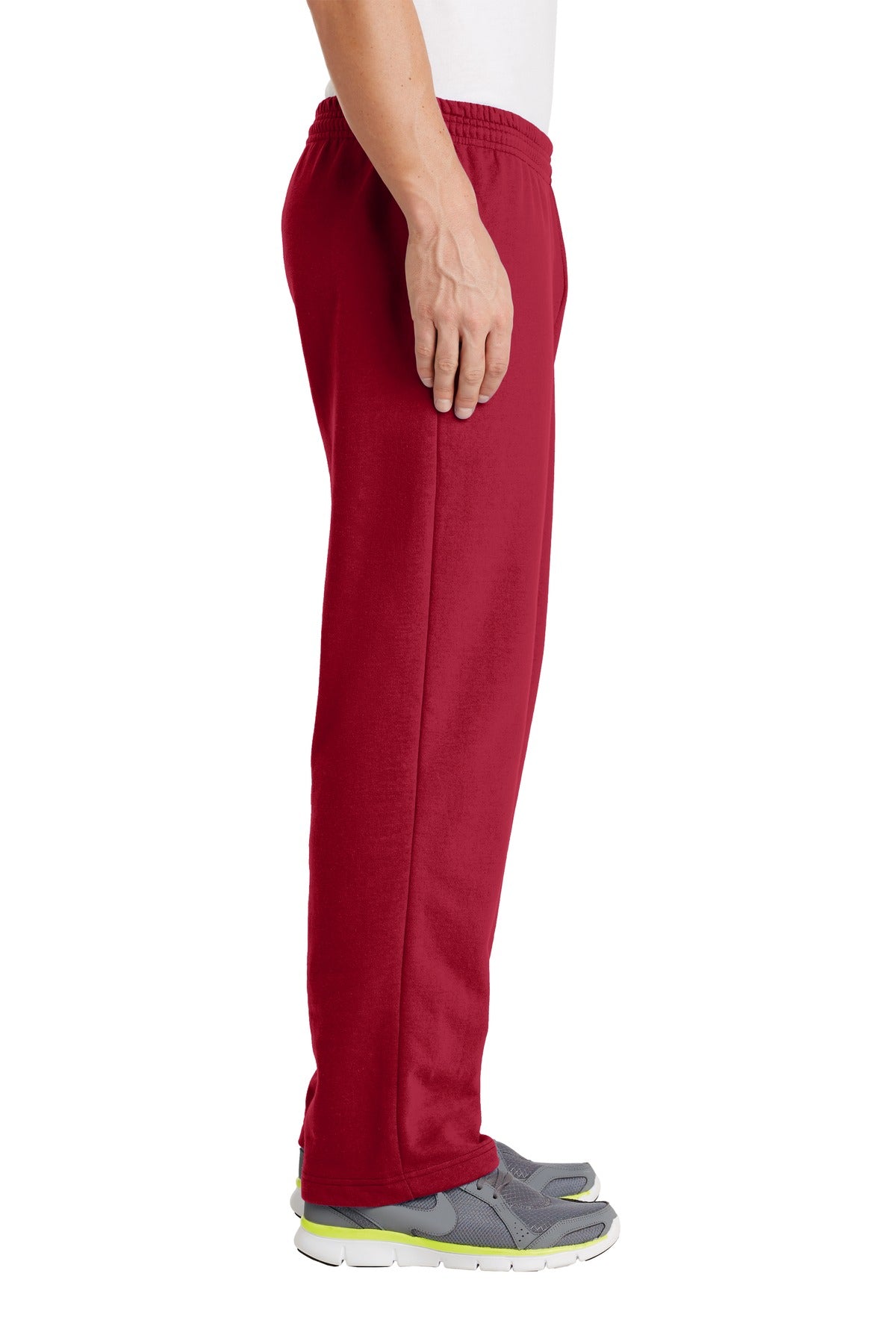 Unisex Core Fleece Sweatpant with Pockets - Red