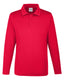 Team 365 TT51L - Men's Zone Performance Long Sleeve Polo - Sport Red