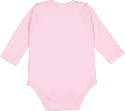 Infant Long-Sleeve Bodysuit - Pink