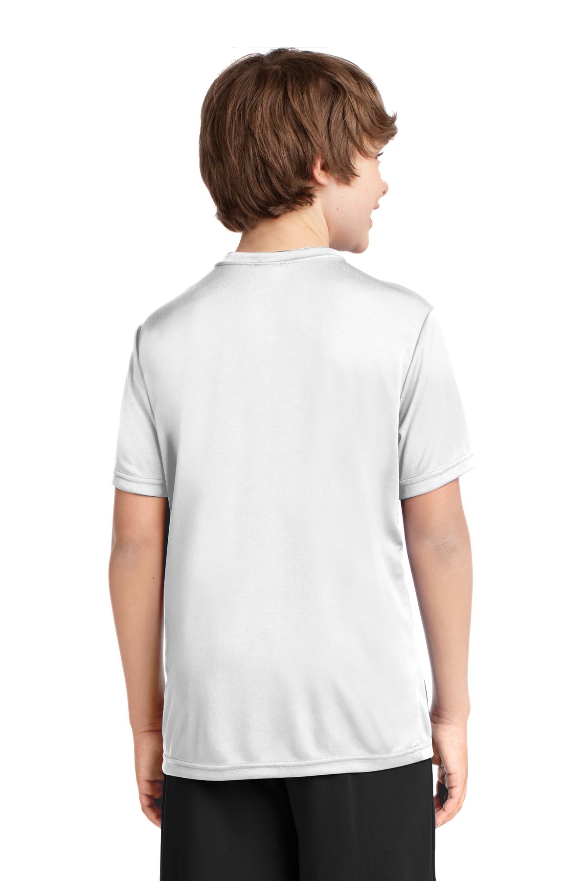 Youth Performance Tee - White