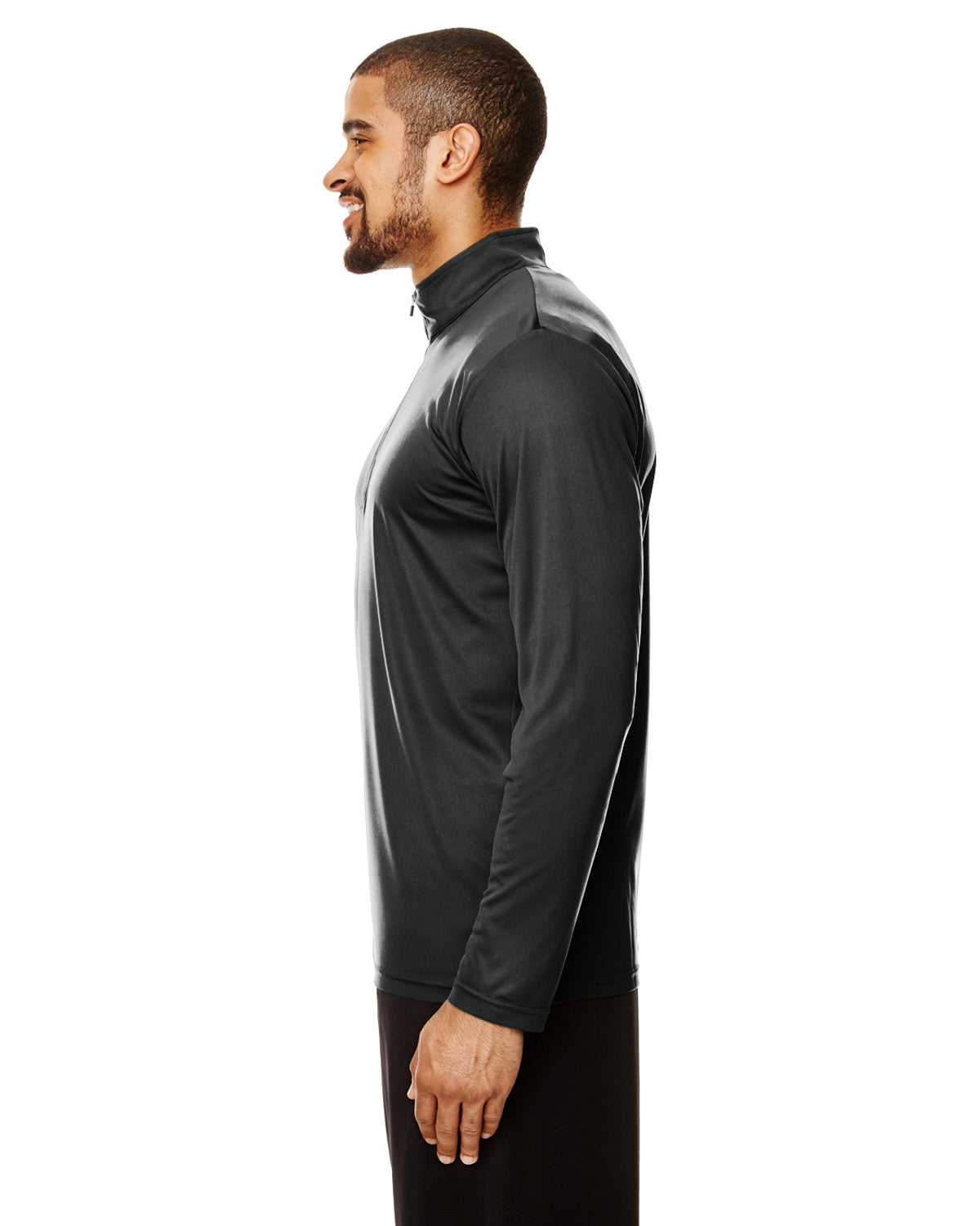 Men's Zone Performance Quarter-Zip - Black