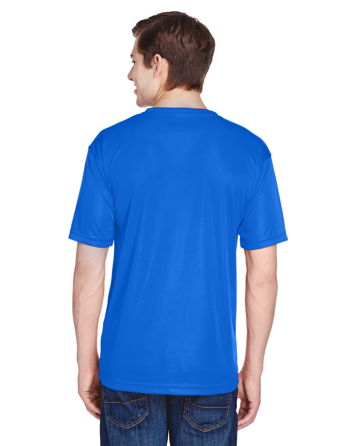 Men's Cool & Dry Basic Performance T-Shirt - Royal
