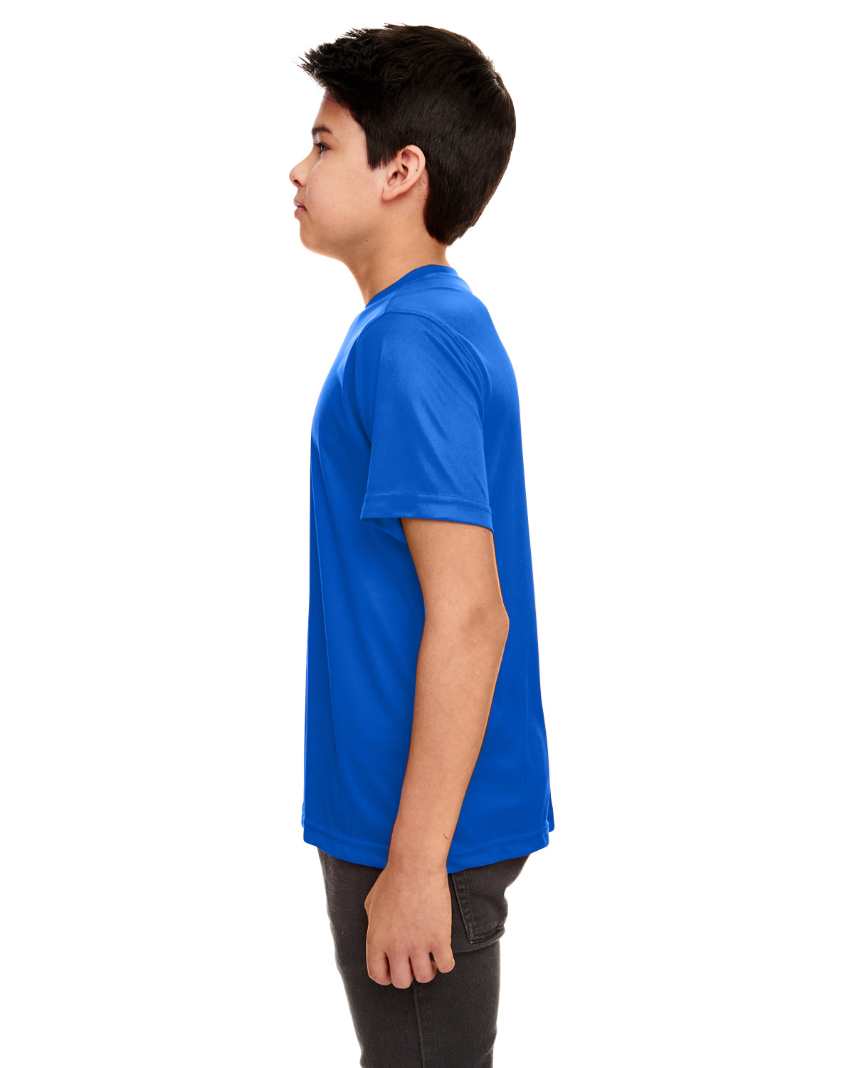 Youth Cool & Dry Sport Performance Interlock T-Shirt - Royal