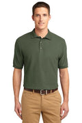 Unisex Silk Touch Polo - Clover Green