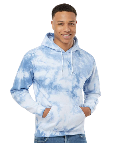 Unisex Blended Hoodie - Cloud Sky Crystal