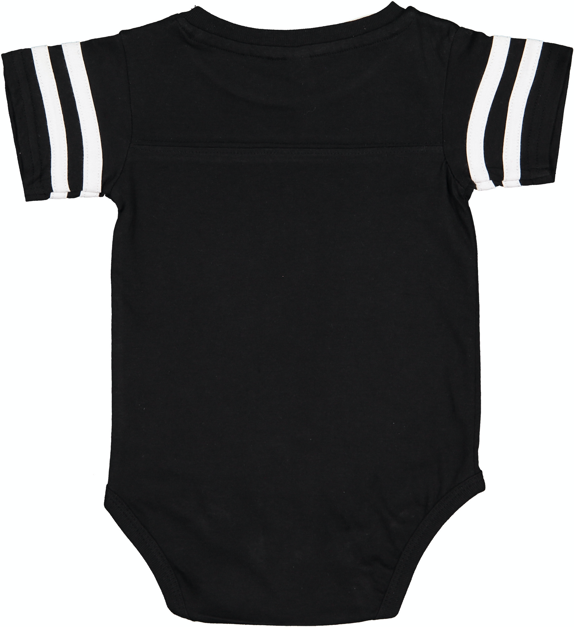 Infant Football Bodysuit - Black / White