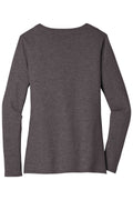 Women's Very Important Tee Long Sleeve V-Neck - Heather Charcoal