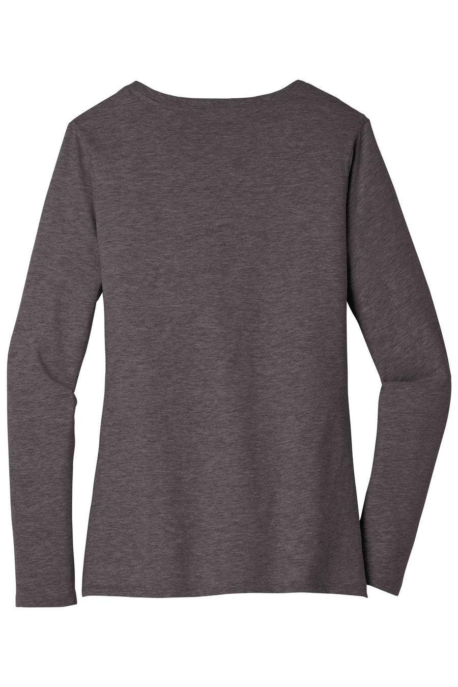 Women's Very Important Tee Long Sleeve V-Neck - Heather Charcoal