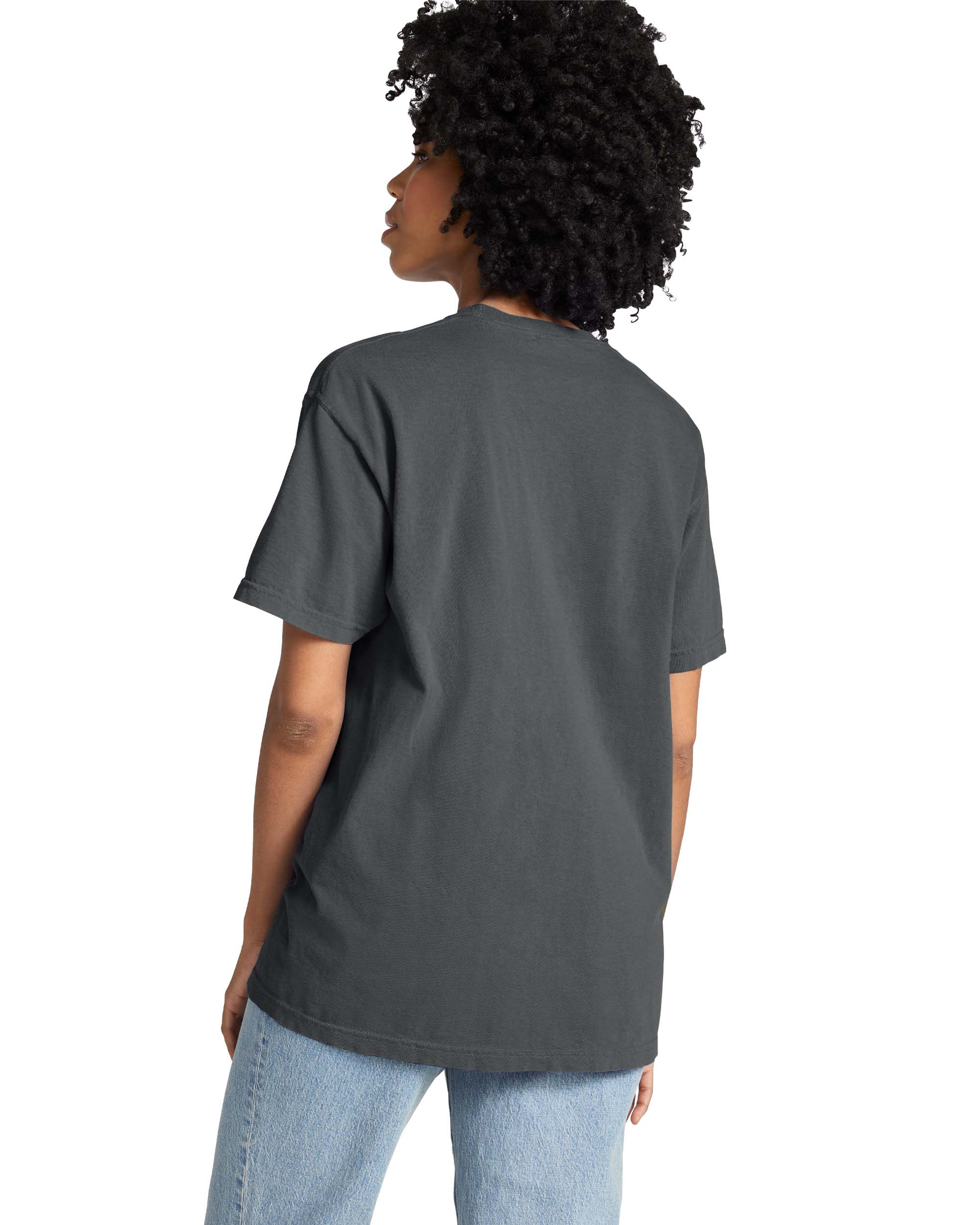 Unisex Heavyweight RS Pocket T-Shirt - Graphite