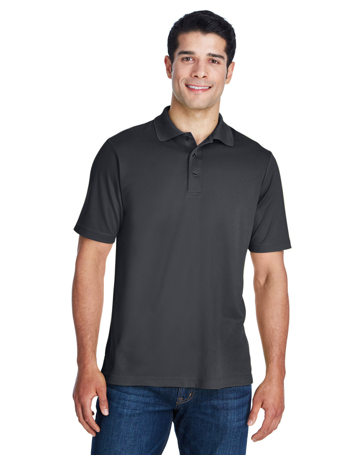 Men's Origin Performance Piqué Polo - Carbon