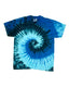 Tie-Dye CD100Y - Youth 100% Cotton T-Shirt - Blue Ocean