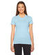 American Apparel 2102W - Women's Fine Jersey Short-Sleeve T-Shirt - Light Blue