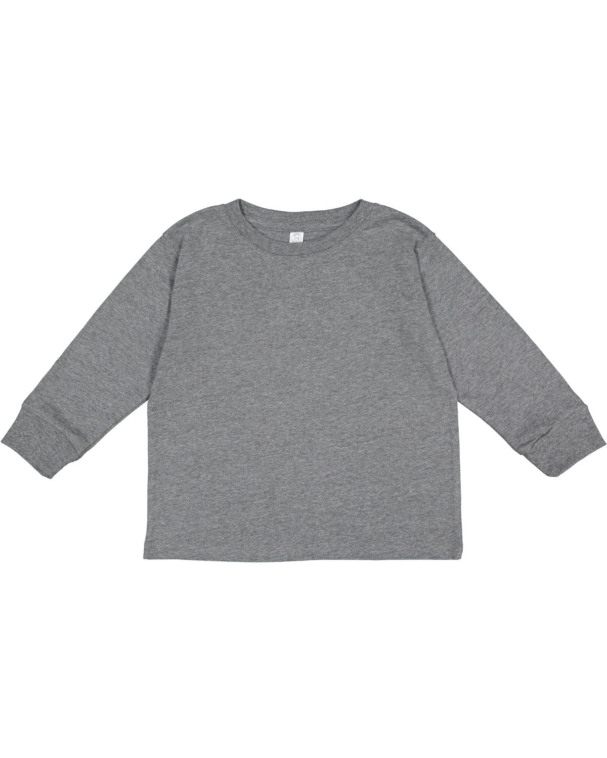 Toddler Long-Sleeve Fine Jersey T-Shirt - Granite Heather