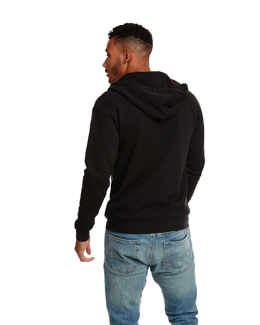 Unisex Zip Hoodie - Black