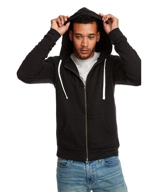 Unisex Zip Hoodie - Black