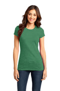 Women's Fitted Very Important Tee - Heather Kelly Green