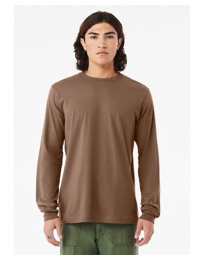 Unisex Jersey Long-Sleeve T-Shirt - Vintage Brown