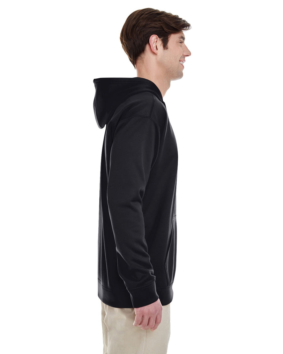 Unisex Performance® Tech Hoodie - Black