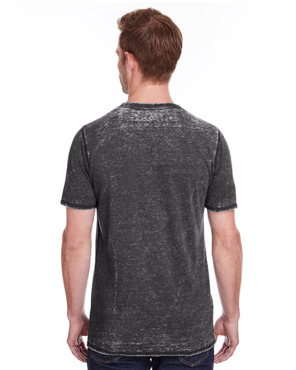 Unisex Vintage Zen Jersey T-Shirt - Dark Smoke